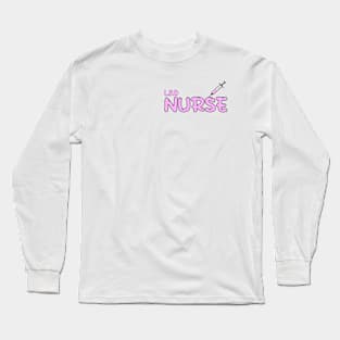 Labor and Delivery Nurse Pink Long Sleeve T-Shirt